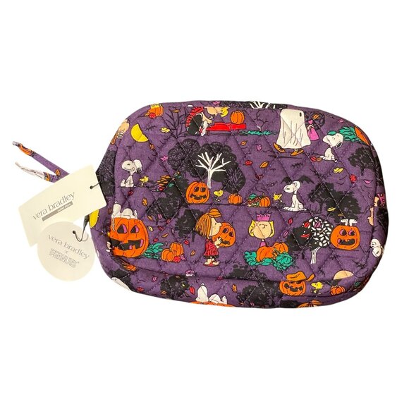 Vera Bradley Peanuts Halloween Large Cube Belt Bag - NWT - 1 of 2 - Picture 1 of 3
